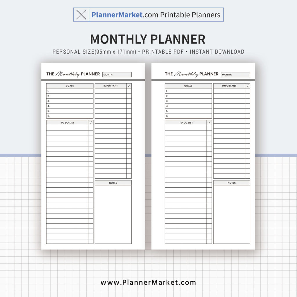 Planner Bundle, Daily, Weekly, Monthly, To Do, Notes, Planner Inserts ...